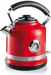 Veekeetja Ariete 2854 Moderna Electric Kettle, 2000 W, 1.7 L Capacity, 360&deg; Cordless, Automatic Shut-off System, Removable Filter, Visible Water Level, Thermometer, red