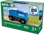 Ravensburger BRIO Blue Battery Freight Locomotive - 33130