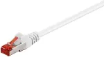 No-Name goobay CAT 6 SFTP, PiMF 3m Netv&aelig;rkskabel Hvid