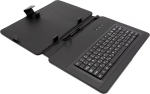 AIREN AiTab Leather Case 4 with USB Keyboard 10" BLACK (CZ/SK/DE/UK/US.. layout)