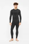 VIKING Gasher Man Set Merino men's underwear, size M, black