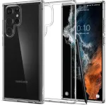 Spigen Kaitse&uuml;mbris Ultra Hybrid, Samsung Galaxy S22 Ultra 5G, l&auml;bipaistev,