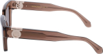 Ferragamo P&auml;ikeseprillid WOMEN SF2066S-232 (L&auml;&auml;ts/Sild/Tagaosa) 52/21/140 mm