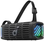 SOUNDCORE K&otilde;lar Anker Boom 3i Black vastupidav v&auml;litingimuste Bluetooth-k&otilde;lar IP68 50W BassUp 16h m&auml;nguaeg valgusefektide n&auml;it TWS-stereo