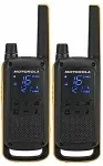 Raadio Motorola Mobility Motorola Talkabout T82 Extreme Twin Pack two-way radio 16 channels Black, Orange