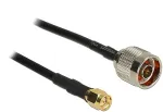 DELOCK Antennenkabel N Stecker > SMA Stecker CFD200 15 m low loss