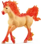 SCHLEICH Bayala Elementa fire unicorn stallion, toy figure