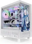 Korpus Thermaltake View 270 SP Edition Snow White, Tower Case (White, Tempered Glass x 2)