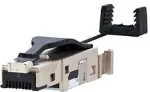 METZ CONNECT BTR E-DAT Industrie IP20 feldkonfektionierbarer RJ45-Stecker schwarz