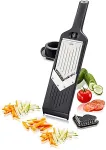 Gefu Julienne VIOLI 2.0 slicer Manual Black ABS synthetics, Stainless steel