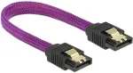 Delock SATA 6 Gb/s Kabel 10 cm violett