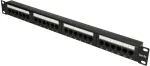 Extralink CAT5E UTP V2 Patchpanel, 24 Ports