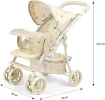 Milly Mally Doll stroller Kate NATURE