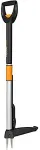 FISKARS SmartFit Teleskop-Unkrautstecher (Black/orange)
