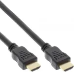 Inline - Video-/Audio-/Netzwerkkabel - HDMI - HDMI, 19-polig (M) - HDMI, 19-polig (M) - 2,5m - Dreifachisolierung - Schwarz (17522P)
