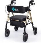 REHA FUND Four-Wheel Walker Marsylia REHAFUND RF-617/Zl, Gold