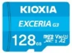 M&auml;lukaart Kioxia Memory Card microSD 128GB Gen3 UHSI U3 V30 adapter Exceria