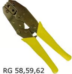 OEM Connector pliers RG58/59 ratchet