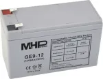 CARSPA MHPower GE9-12 Gel battery 12V/9Ah, Faston F2 - 6.3mm, Deep Cycle