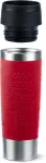 Emsa TRAVEL MUG Classic Grande thermal mug (dark red/stainless steel, 0.5 liters)