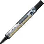 Pentel Marker permanentne NLF-50, joon 1-3mm, pump, kooniline must