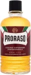 PRORASO Red After Shave Lotion 400ml - Aftershave Water meestele Damaged Box