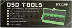 DSDTOOLS 1/2" PIKKIDEGA "SPLINE" P&Ouml;&Ouml;RDETANGID 10 TK DS1169