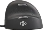 Hiir No name R-GO ERGONOMIC MOUSE HE BREAK S MALL WIRED BLACK