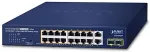 Planet 16-pordiline GE 802.3at + 2-pordiline GE + 2-pordiline 1000X SFP l&uuml;liti