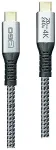 2GO Datenkabel USB-C 240W 3.2 Thunderbolt 3 200cm schwarz