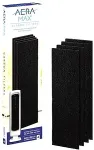 FELLOWES Carbon Filter - Filter - f&uuml;r Luftreiniger - Schwarz (Packung mit 4) - f&uuml;r P/N: 9320301