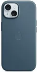 APPLE iPhone 15 FineWoven Case with MagSafe - Pacific Blue