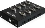 DELOCK Adapter USB 2.0 Seriell 8-Port Industrie RS-232