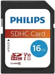 M&auml;lukaart PHILIPS SDHC Card 16GB Class 10 UHS-I U1