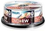 Toorikud Philips 1x25 DVD+RW 4,7GB 4x SP
