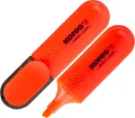 Kores Tekstimarker BRIGHT LINER, oranź, 2 tk