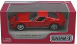 KINSMART Metallist auto 1971 Lamborghini Miura, skaala 1:38