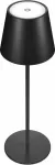 No name RealPower reguleeritav LED laualamp k&uuml;lm/soe valgus akuga, Black