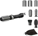 F&ouml;&ouml;n Rowenta Brush Activ UB9540F0 hair styling tool Hot air brush Warm Black, Silver 1000 W