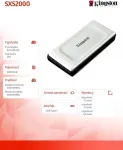 K&otilde;vaketas Kingston XS2000 PORTABLE SSD 2TB USB3.2