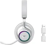 Havit Fuxi-H8 - wired/wireless gaming headphones (white)