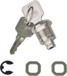 VIRTUOS Replacement lock for C410D, C420D, C425x, C430D drawers, 2 keys, 3 positions