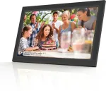 Pildiraam Denver PFF-1503B digital photo frame Black 39.6 cm (15.6") Touchscreen Wi-Fi