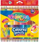 Colorino V&auml;rvipliiatsid Kids, kolmnurksed, 48 v&auml;rvi, 24 tk