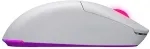 Hiir Hator Quasar 3 ULTRA 8K Wireless, white-violet - Optical Yellow 100M Switches PixArt PAW3950