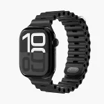 VONMAHLEN Vonm&auml;hlen Wave Band 2 Schwarz 38 / 40 / 41 mm