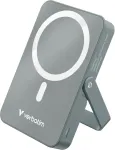 VERBATIM Charge 'n' Go Magnetic Wireless Power Bank with stand - 10000 mAh Grey