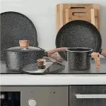 WestingHouse WCCS008506AMBB aluminium cookware set, 6 pieces
