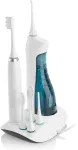 Hambahari ETA | Oral care centre (sonic toothbrush+oral irrigator) | ETA 2707 90000 | Rechargeable | For adults | Number of brush heads included 3 | Number of teeth brushing modes 3 | Sonic technology | White
