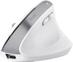 Hiir TRUST COMPUTER Trust Bayo+/Vertical/Optical/Right-handed/2,400 DPI/USB+BT/White